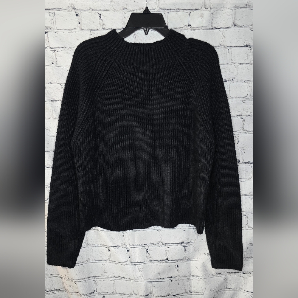 House Of Harlow 1960 Chunky Black Women's Sweater Size Large